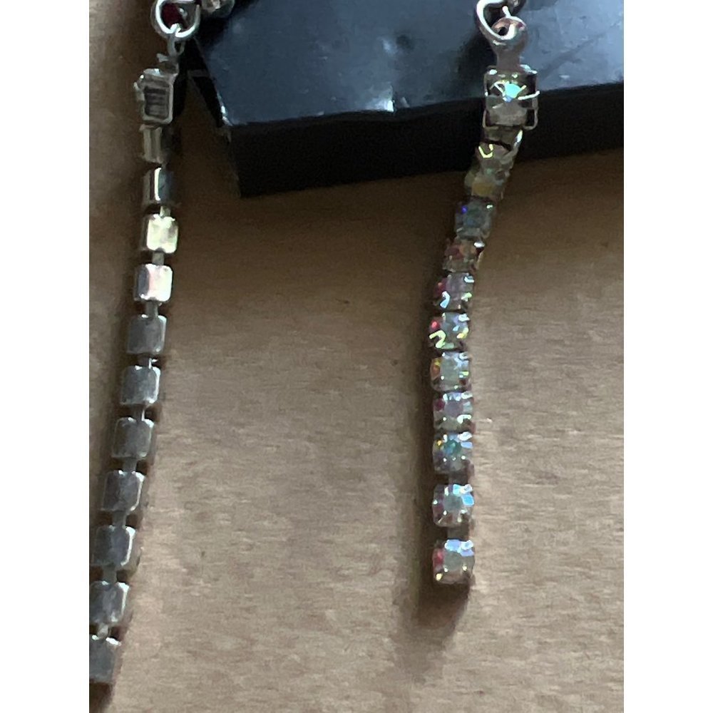 Paparazzi Rhinestone Dangle Earrings - Picture 5 of 5